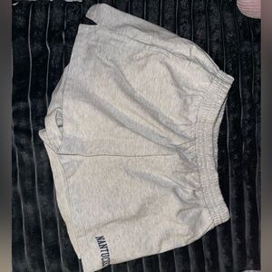 Grey Brandy Melville Sweat Shorts
